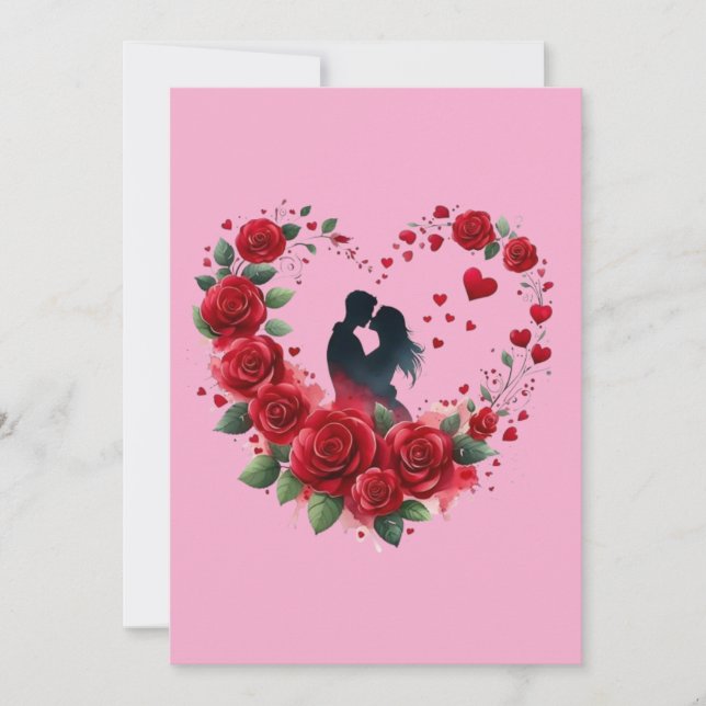 A cheerful wedding invitation (Front)