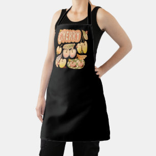 A Cherry / Cherry Illustrations Apron