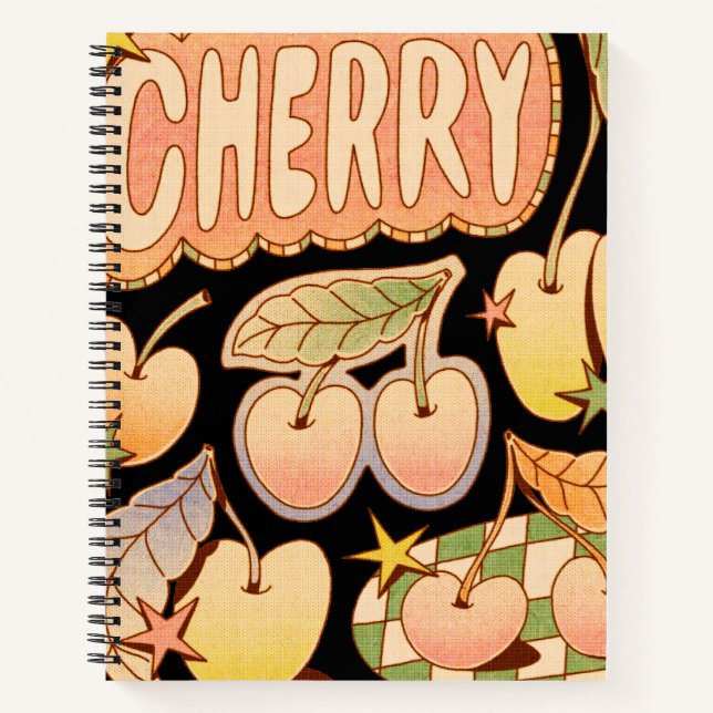 A Cherry / Cherry Illustrations Notebook (Front)