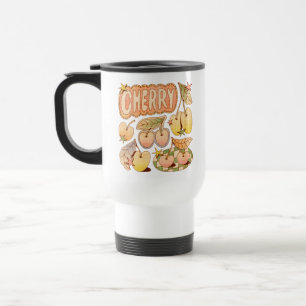 A Cherry / Cherry Illustrations Travel Mug