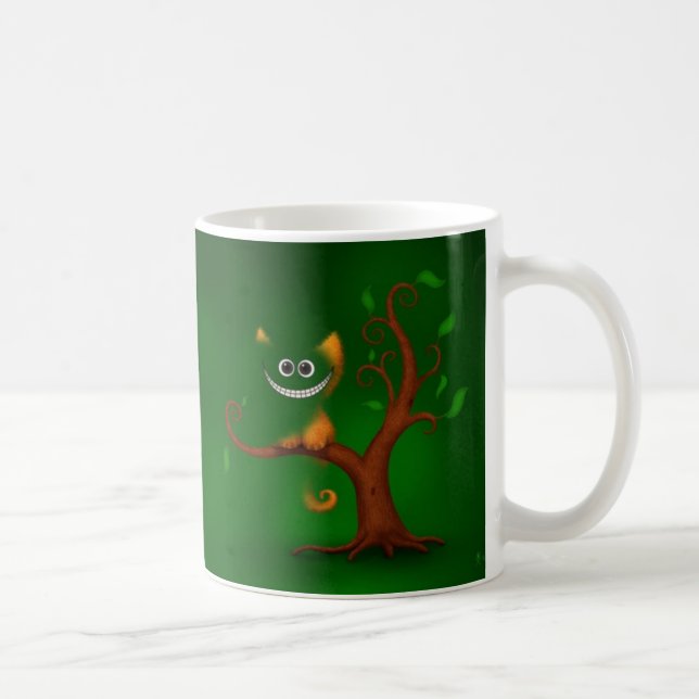 A Cheshire Kitten (Disappearing) Coffee Mug (Right)