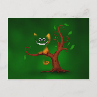A Cheshire Kitten (Disappearing) Postcard