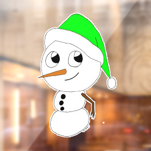 a chibi snowman