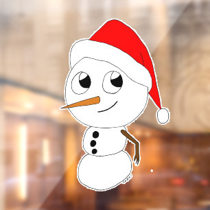 a chibi snowman