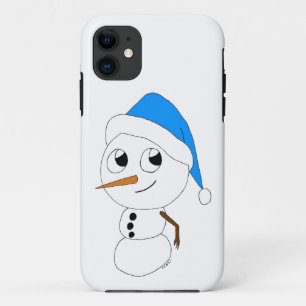 a chibi snowman Case-Mate iPhone case