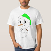 a chibi snowman   