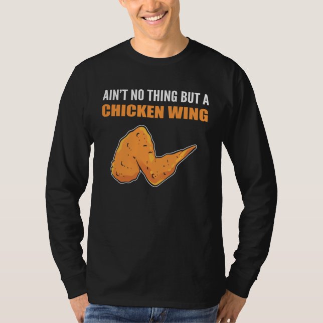 A Chicken Wing Mukbang Vlogger T-Shirt (Front)