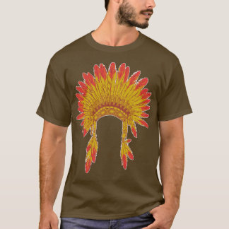 A Chiefs Feather Headdress T-Shirt