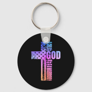 A Child Of God A Woman Of Faith A Warrior Of Chris Key Ring
