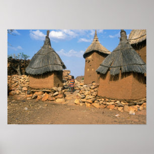 A child running through the upper Idjeli Poster