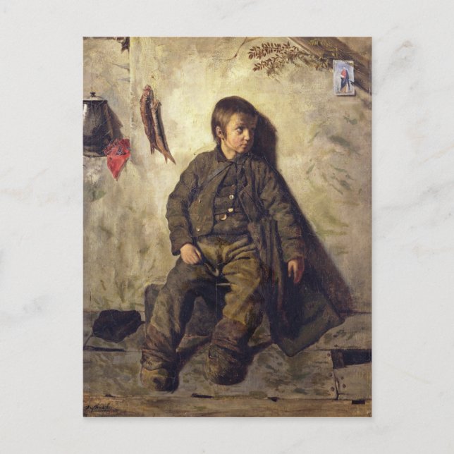 A Chimney Sweep from Savoie, 1832 Postcard (Front)