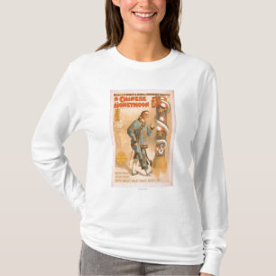 "A Chinese Honeymoon" Theatrical Play Poster T-Shirt
