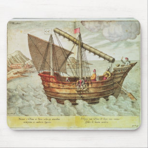 A Chinese Junk Mouse Pad