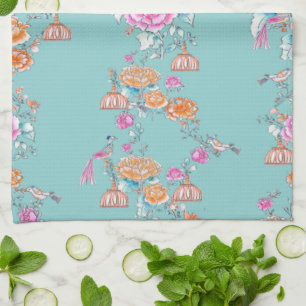 A Chinese tale wrapping paper  Tea Towel