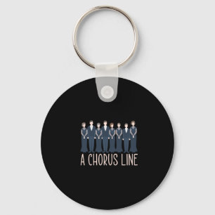 A Chorus Line Choir Singings Choral Music Gift Key Ring