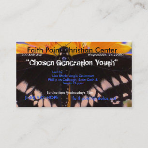 A Chosen Generation Business Card