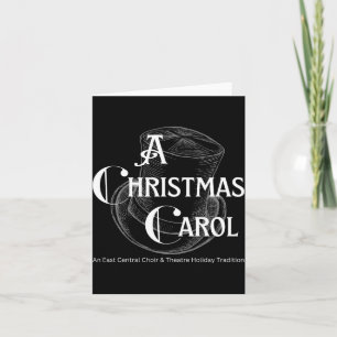A Christmas Carol Choir And Theatre Card