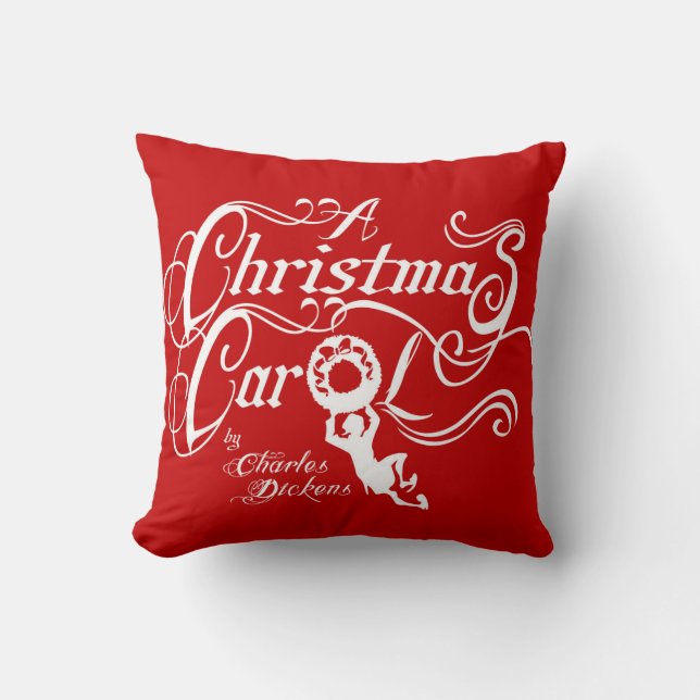 A Christmas Carol Cushion (Front)