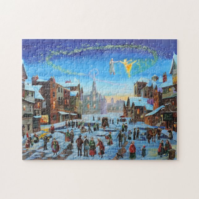 A Christmas Carol Gordon Bruce art Jigsaw Puzzle (Horizontal)