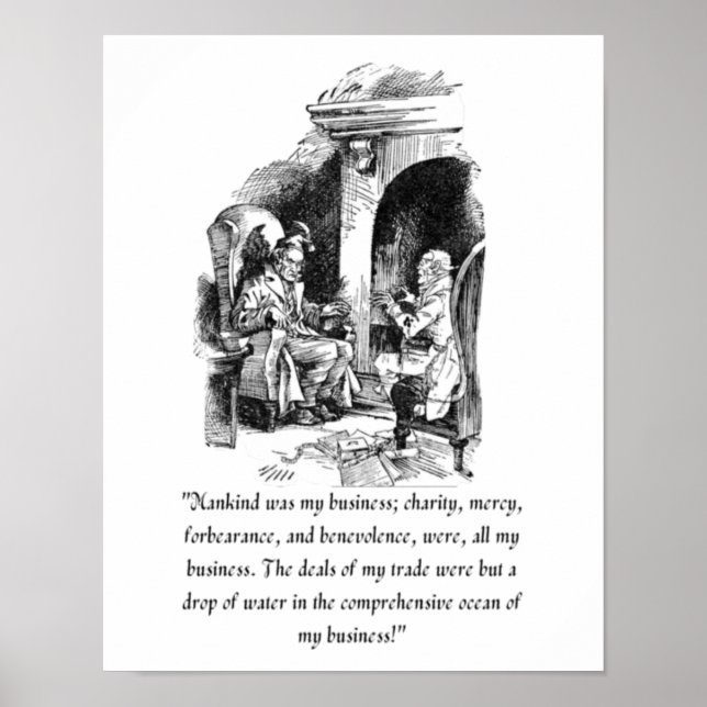 A Christmas Carol Poster (Front)