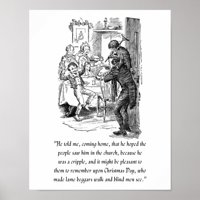 A Christmas Carol Poster (Front)