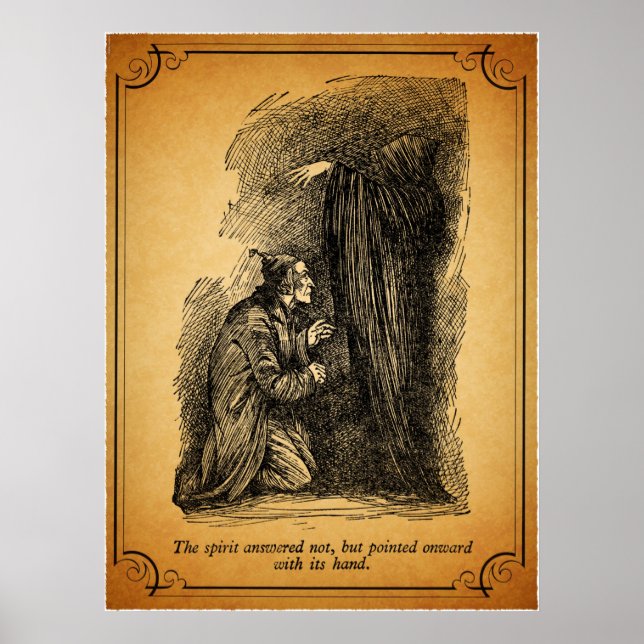 A Christmas Carol: The Spirit Answered Not Poster (Front)
