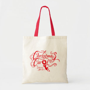 A Christmas Carol Tote Red Logo Bag