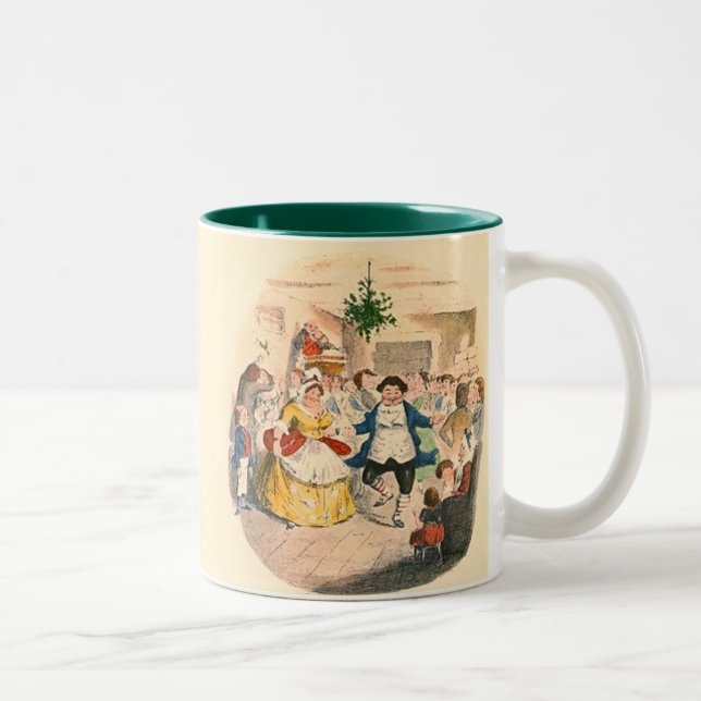 A Christmas Carol Two-Tone Coffee Mug (Right)