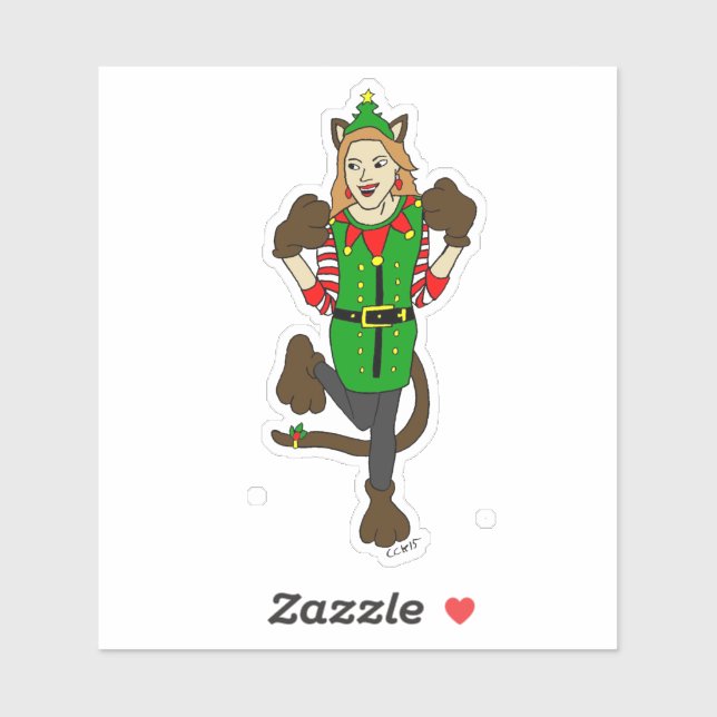 a Christmas catgirl    (Sheet)