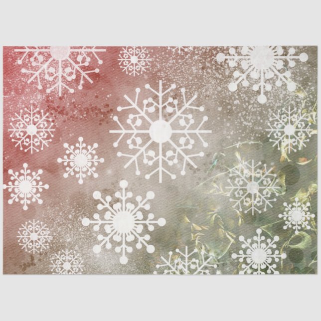 A Christmas Colours Series Design 16 Tissue Paper (Front)