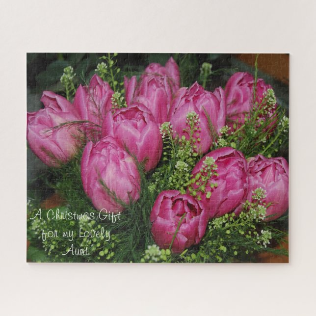 A Christmas Gift for my Dearest Aunt. Jigsaw Puzzle (Horizontal)