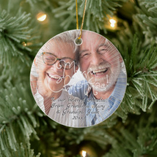A Christmas Gift for Your Favourite Person Photo Ceramic Tree Decoration