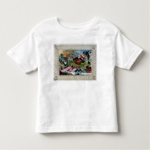 A Christmas Greeting, Victorian postcard Toddler T-Shirt