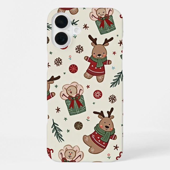 A Christmas iPhone 16 plus cases (Back)