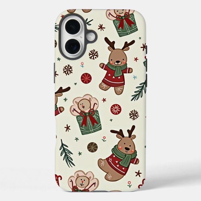 A Christmas iPhone 16 plus cases (Back)