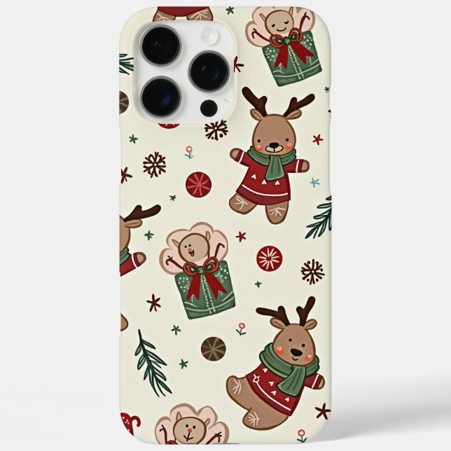 A Christmas iPhone 16 Pro Max cases (Back)
