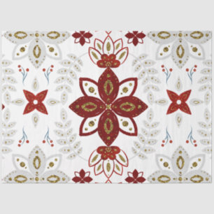 A Christmas Nordic Tile Series Design 11 Tissue Paper
