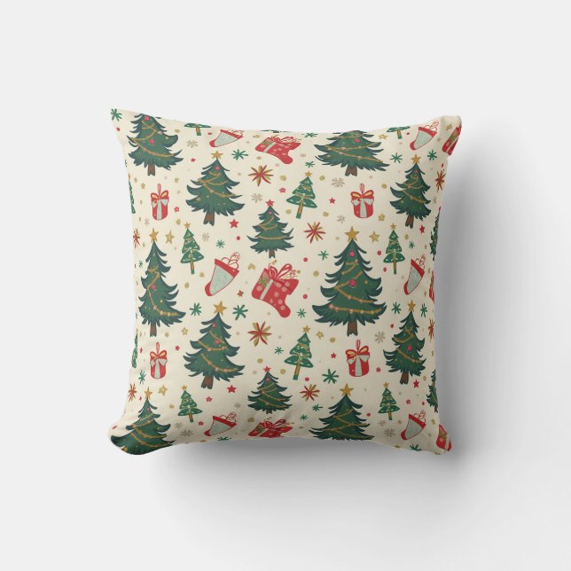A Christmas pillow (Front)
