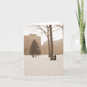 'A Christmas Scene' Card - Season