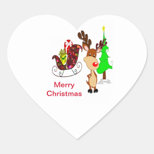 A Christmas Sticker (Front)
