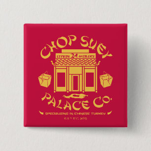 A Christmas Story   Chop Suey Palace Co. 15 Cm Square Badge