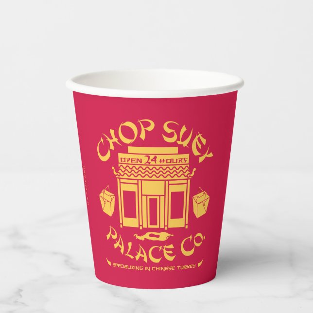 A Christmas Story | Chop Suey Palace Co. Paper Cups (Front)