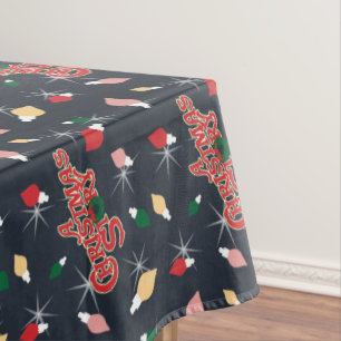 A Christmas Story   Christmas Lights Pattern Tablecloth