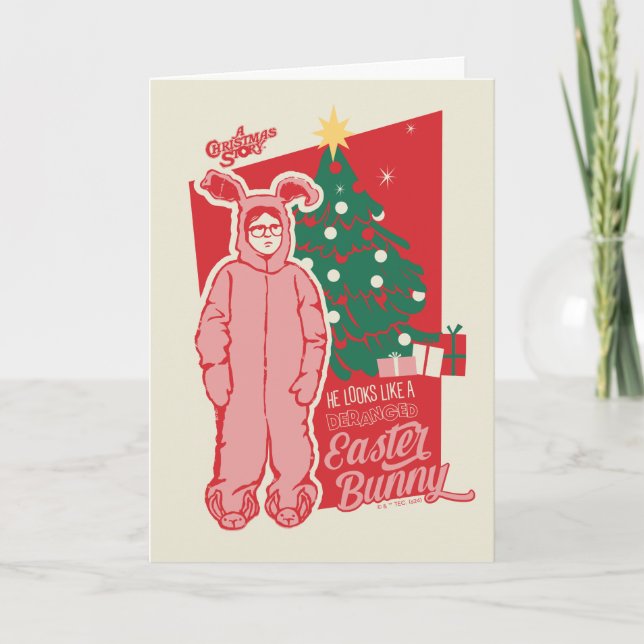 A Christmas Story | Deranged Easter Bunny Card (Front)