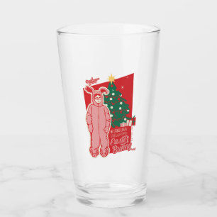 A Christmas Story Deranged Easter Bunny Glass