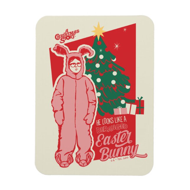 A Christmas Story | Deranged Easter Bunny Magnet (Vertical)