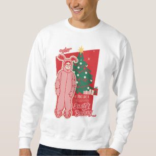 A Christmas Story   Deranged Easter Bunny Sweatshirt