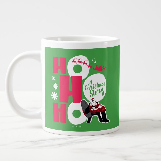 A Christmas Story | Ho Ho Ho Large Coffee Mug (Left)