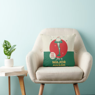 A Christmas Story Leg Lamp Major Award Cushion