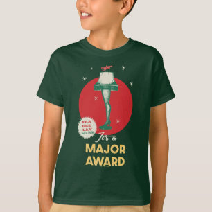 A Christmas Story Leg Lamp Major Award T-Shirt